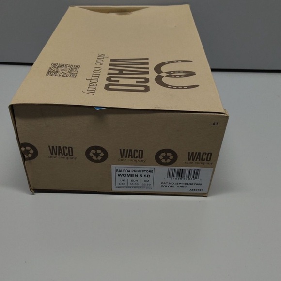 NEW Spenco Women’s Balboa Rhinestone Slippers Grey comfty great gift - Picture 7 of 7